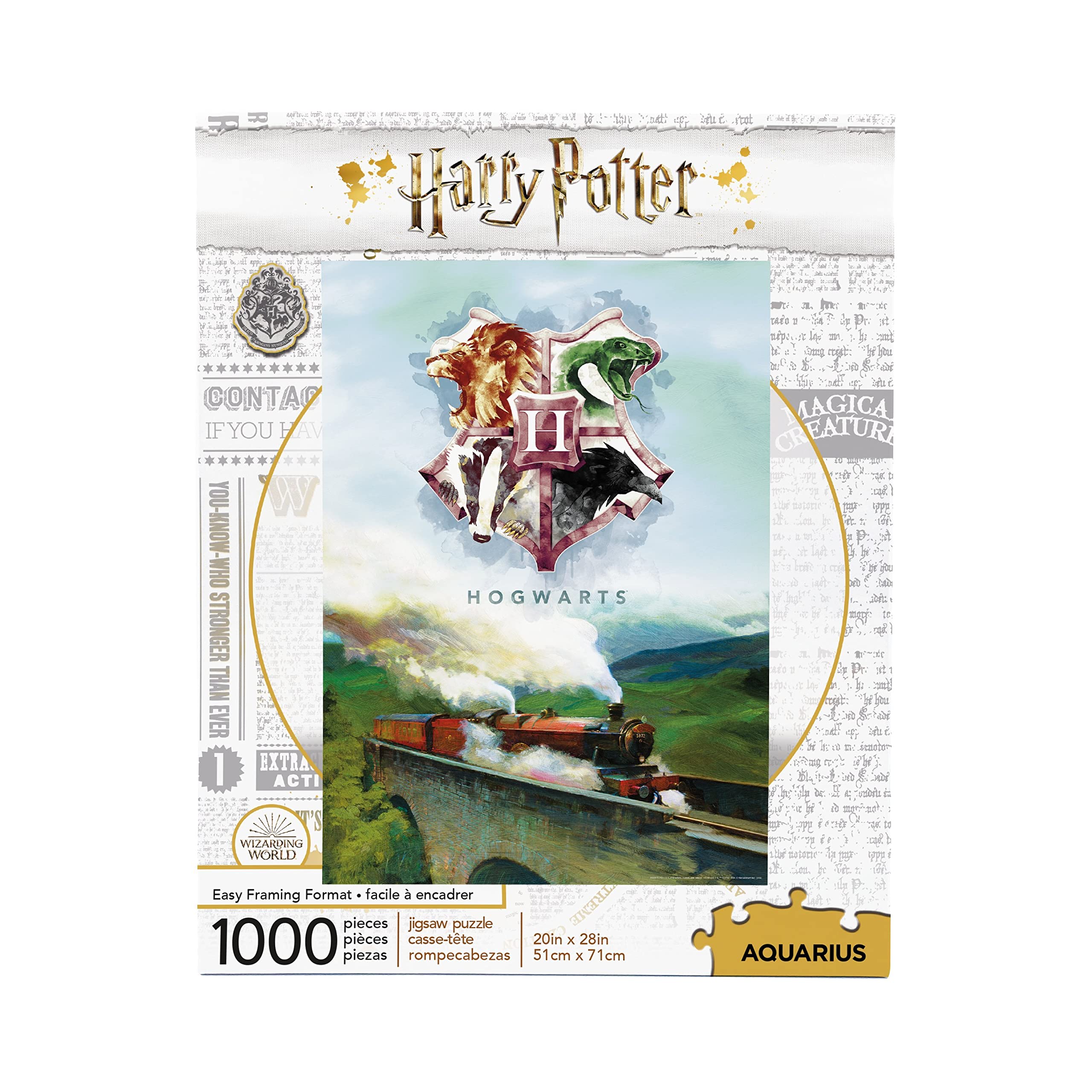Amazon.com: AQUARIUS Harry Potter Puzzle Hogwarts Express Train